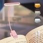 14Leds Book Light USB Rechargeable Reading Light Warm Cool White Daylight Portable Flexible Easy Clip Night Reading Lamp