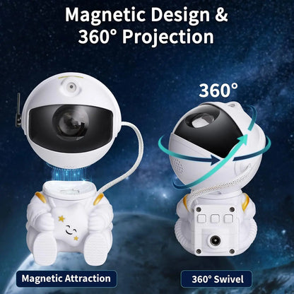 Galactic Starry Sky Projector Lamp - Transform Your Bedroom with Nebula LED Night Light for Kids and Adults! Perfect Gift Idea!