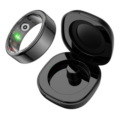 2024 R02 Smart Ring with Charging Case for Men and Women, 39-Day Battery Life, Health Monitoring, 5ATM Waterproof Rating