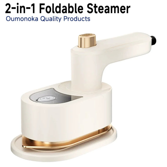 2-in-1 Portable Handheld Steam Iron and Garment Steamer for Travel
