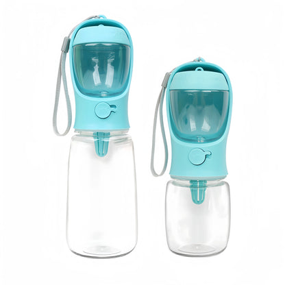 Travel-Friendly Portable Water Bottle & Food Container for Dogs and Cats - Ideal for Outdoor Adventures!