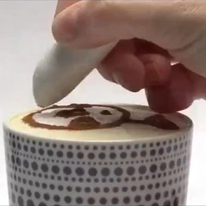 Electrical Coffee & Spice Art Pen – Perfect Tool for Latte, Cake Decoration & Barista Creations