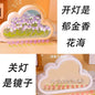 Tulip Garden Cloud Night LED Lights - Enchanting DIY Mirror Decor for Bedrooms, Ideal Gift for Teen Girls, Couples, and Kids